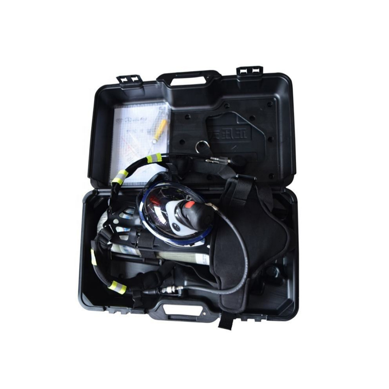 RHZK6.8L เครื่องช่วยหายใจแบบมีถังบรรจุในตัว อุปกรณ์ดับเพลิง เครื่องช่วยหายใจแบบอากาศ